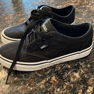 BLACK VANS gently used size 5